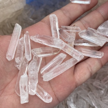 Wholesale of polished natural crystal columns and natural crystal raw stones